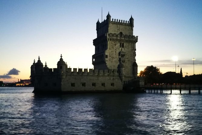 2-Hour Lisbon Traditional Boats Sunset Cruise with White Wine - Alfama, Santa Engrácia, and the riverfront view