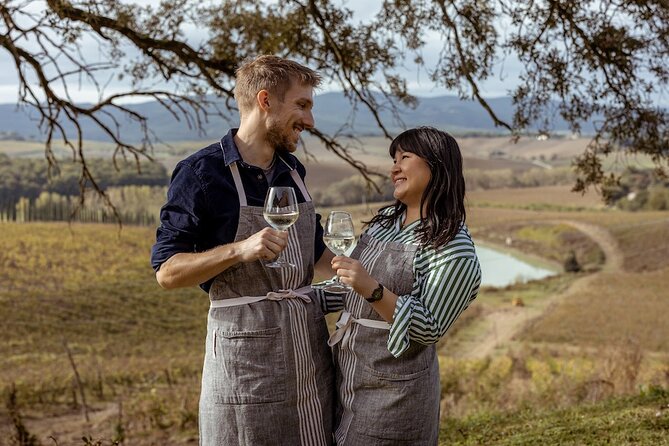 A Brunello Cooking Class with Vineyards View Winery - The terrace is part of the meal