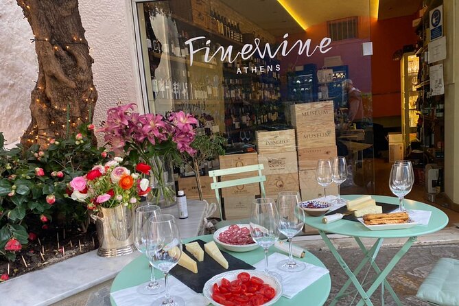Acropolis Private Wine Tasting @ Finewine store - A map of Greece makes the lesson easier