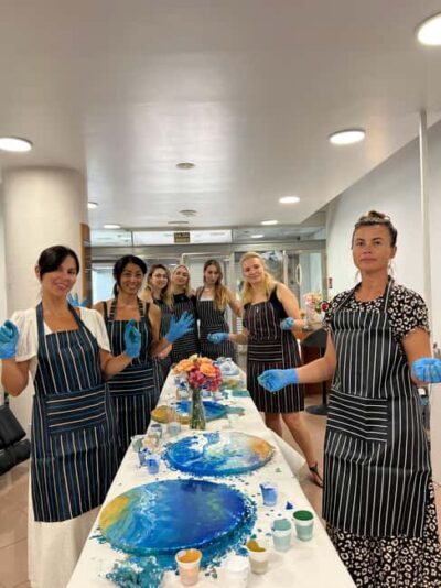 Fluid Art-Therapy Workshop&Wine