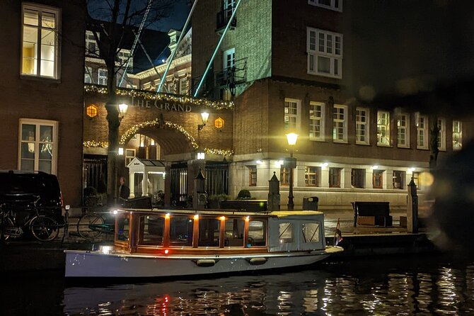 Amsterdam Champagne Private Canal Cruise - Passing Amsterdam’s historic canal sights