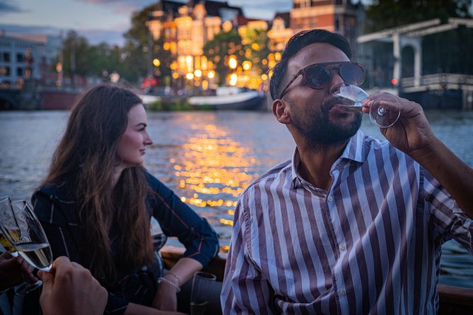 Amsterdam Champagne Private Canal Cruise - The captain matters more than usual
