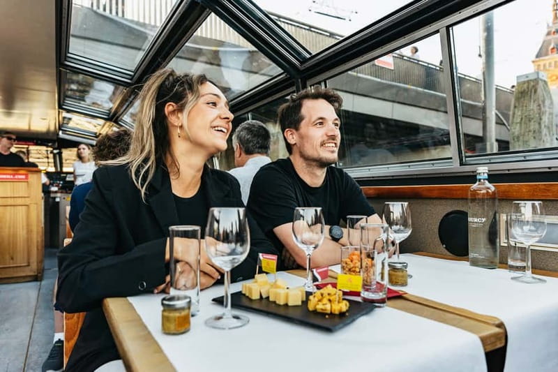 Amsterdam: Cozy Cheese & Wine Cruise Tasting Experience - Starting at Damrak Pier 5 near Amsterdam Centraal