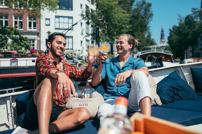 Amsterdam: Luxury Boat Cruise Unlimited Cocktails, Beers & Wines - The one-hour route and its main sights