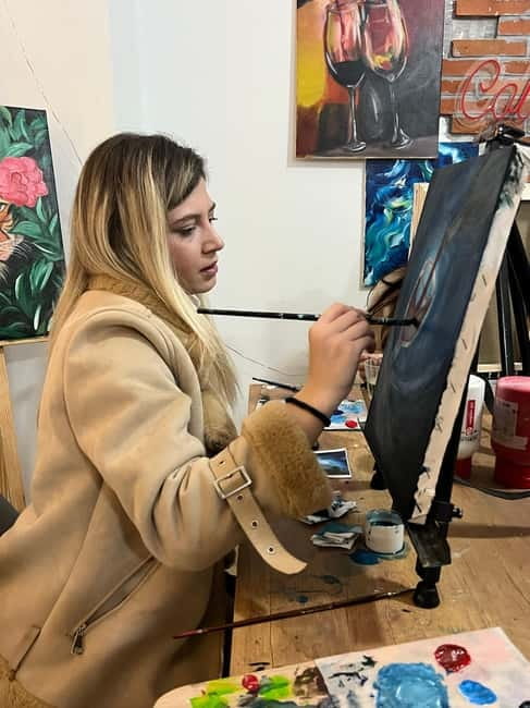 Art & Wine in Tirana - Create Your Souvenir With Us - The wine is a bonus, not the whole value