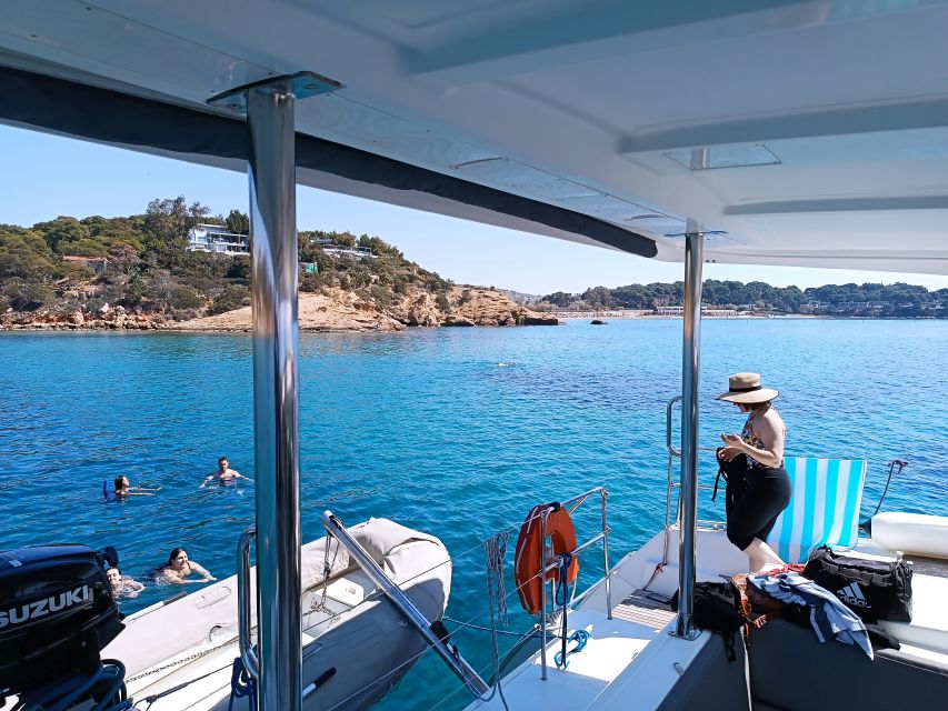 Athens: Catamaran Cruise with Fresh Lunch and Wine - The return sail and possible sunset