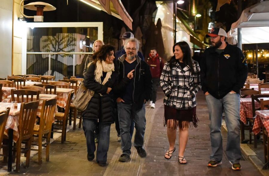 Athens: Premium Food and Wine Tasting Tour in the evening - A final walk and gelato in Athens