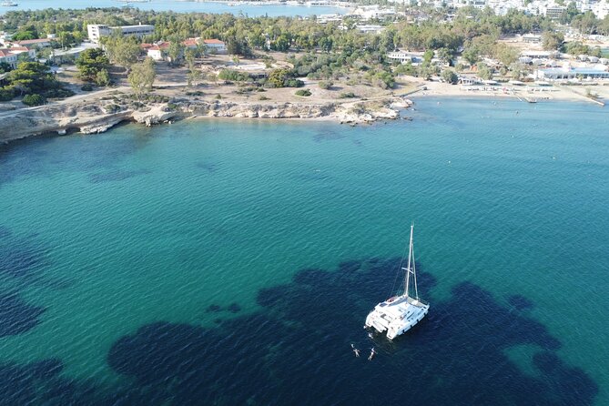 Athens Riviera Private Sail Catamaran with Meal and Wine - What the five-hour schedule really gives you
