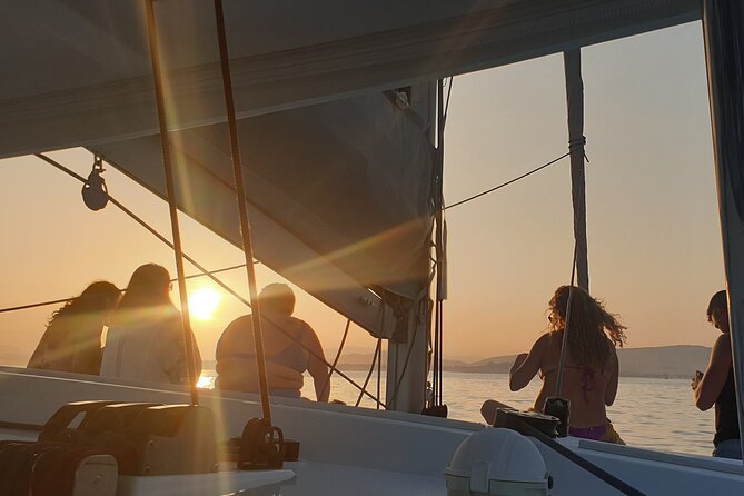 Athens Riviera Private Sail Catamaran with Meal and Wine - Prasoniso Island and lunch on the boat