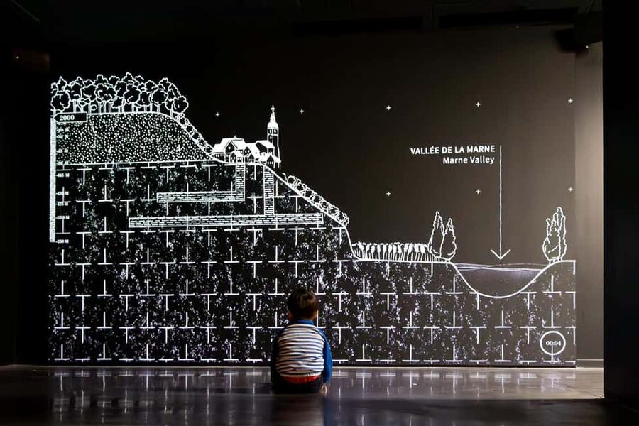 Aÿ-Champagne: Pressoria Champagne Museum with Tasting - Inside the sensory rooms
