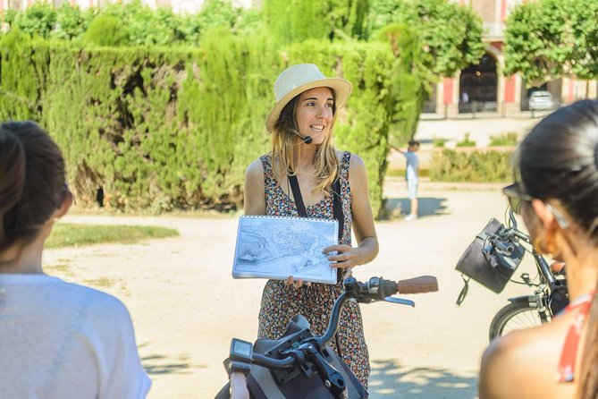 Barcelona E-Bike Small Group Tour with Tapas & Wine Tasting - The tapas and wine finish