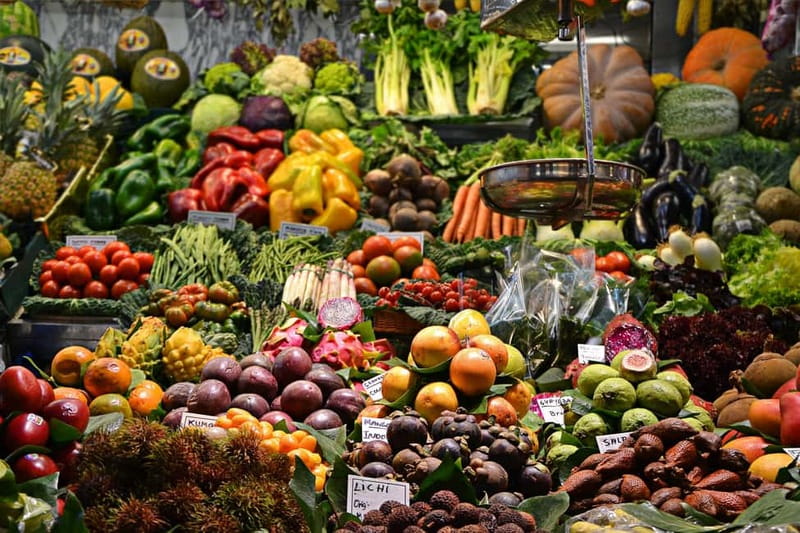 Barcelona: Markets Tour With Food and Wine Tasting Upgrade - Santa Caterina Market brings a local contrast