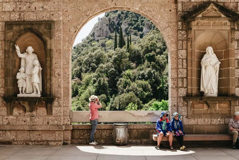 Barcelona: Montserrat, Cogwheel, Black Madonna & Winery Tour - Inside Santa Maria de Montserrat Abbey