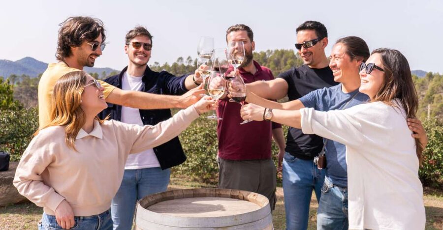 Barcelona: Montserrat, Winery Tour & Lunch with Wine Tasting - A 45-minute monastery visit gives you the essential story