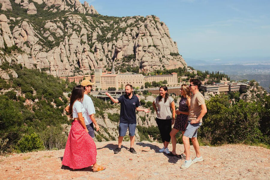 Barcelona: Montserrat with Winery, Lunch, and Train Options - Montserrat Abbey and the Black Madonna