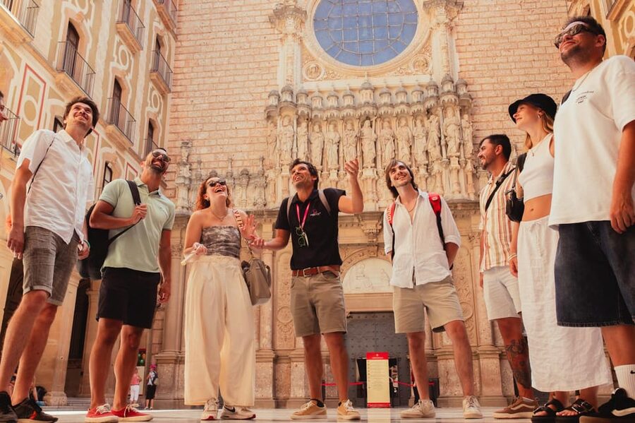 Barcelona: Montserrat with Winery, Lunch, and Train Options - The morning coach ride from Barcelona