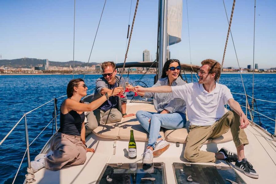 Barcelona: Sailing Cruise & Vineyard Tour with Wine Tasting - The ride back to Barcelona