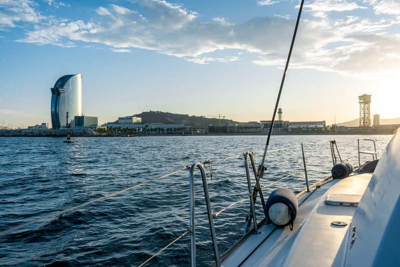 Barcelona: Sunset Catamaran Cruise with Wine and Tapa - The Catamaran’s Three Best Places to Sit