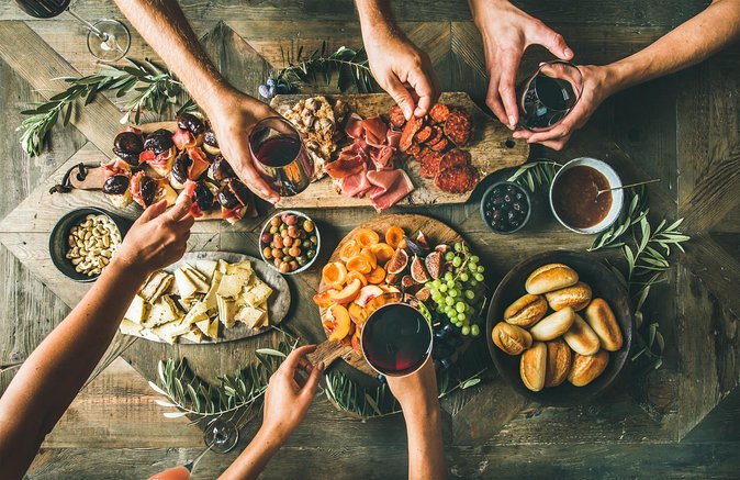 Barcelona Tapas & Wine Private Tour in Traditional Taverns - Stop two: Basque-style bites and patatas bravas