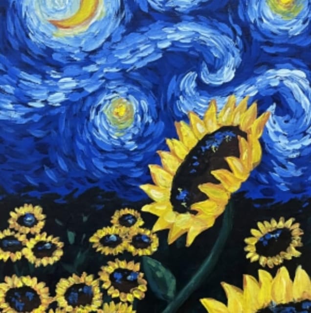 Barcelona: Wine and Van Gogh Paint and Sip Painting Class - What the Barcelona paint and sip experience really is