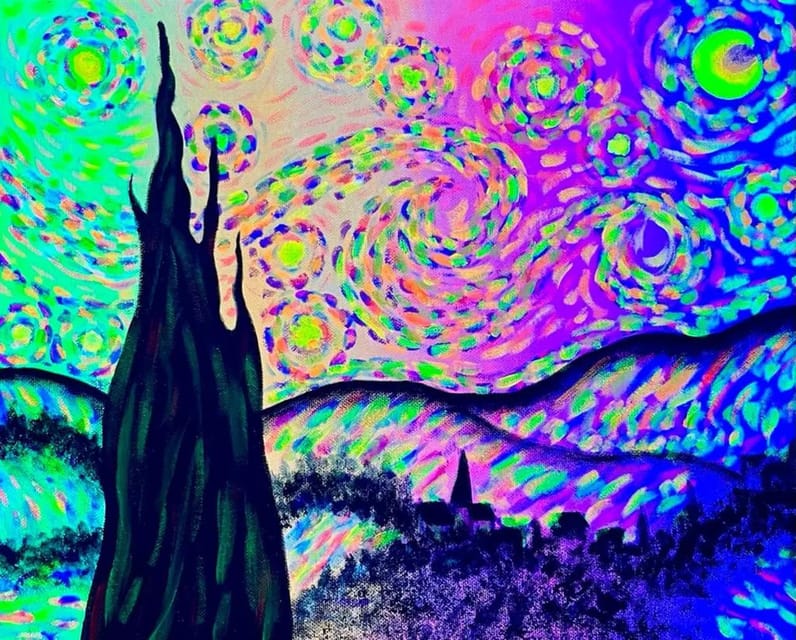 Barcelona: Wine and Van Gogh Paint and Sip Painting Class - Should you book Wine Gogh in Barcelona?