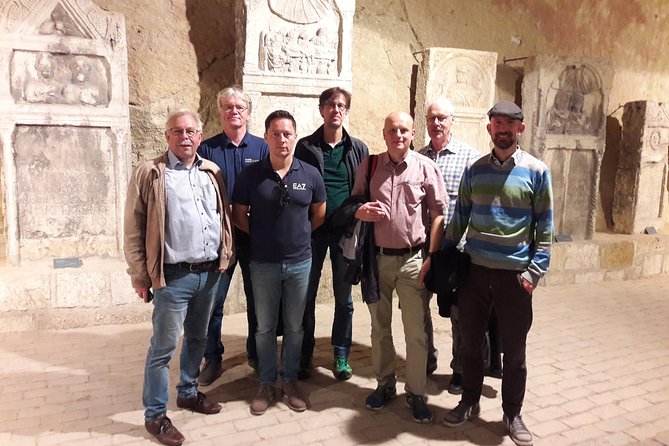 Belgrade Underground Tour w/ Sparkling Wine Along the River - Touching the Austrian gunpowder warehouse
