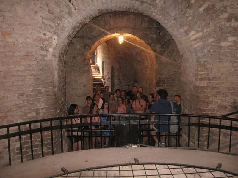 Belgrade: Underground Tour with Glass of Wine - A five-minute walk to the fortress bunker