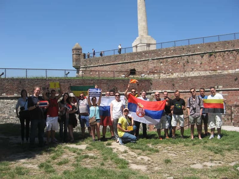 Belgrade: Underground Tour with Glass of Wine - Heat, stairs, and enclosed rooms