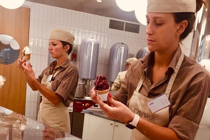 Bologna Food & Wine tour with a local Chef - Gelato finishes the route