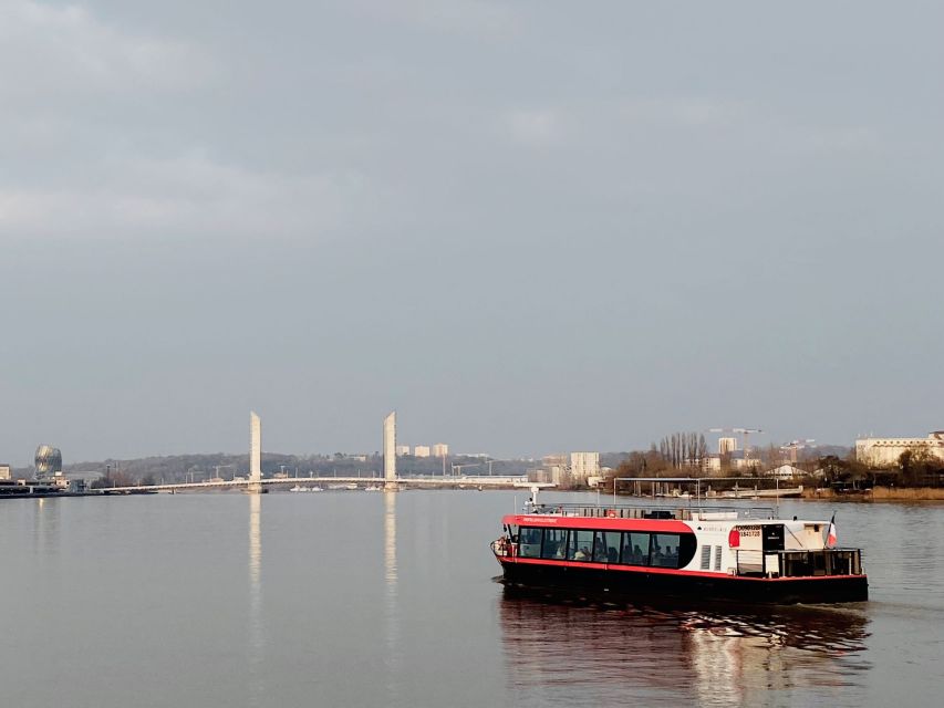 Bordeaux: River Cruise with Commentary, Wine and Canelé - Pont Chaban Delmas: old Bordeaux meets modern engineering