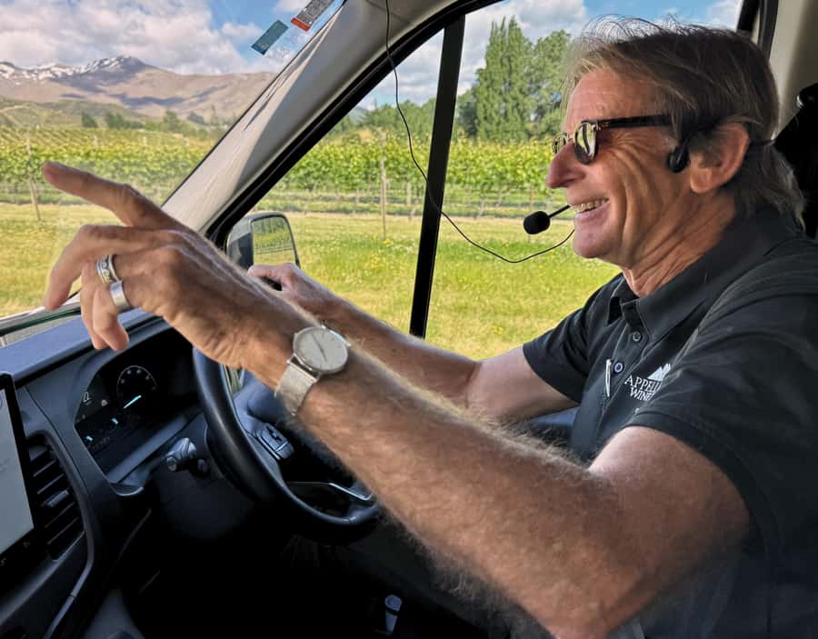 Boutique Winery Half-Day Tour & Vineyard Platter-Style Lunch - Leaving Queenstown through the Kawarau Gorge