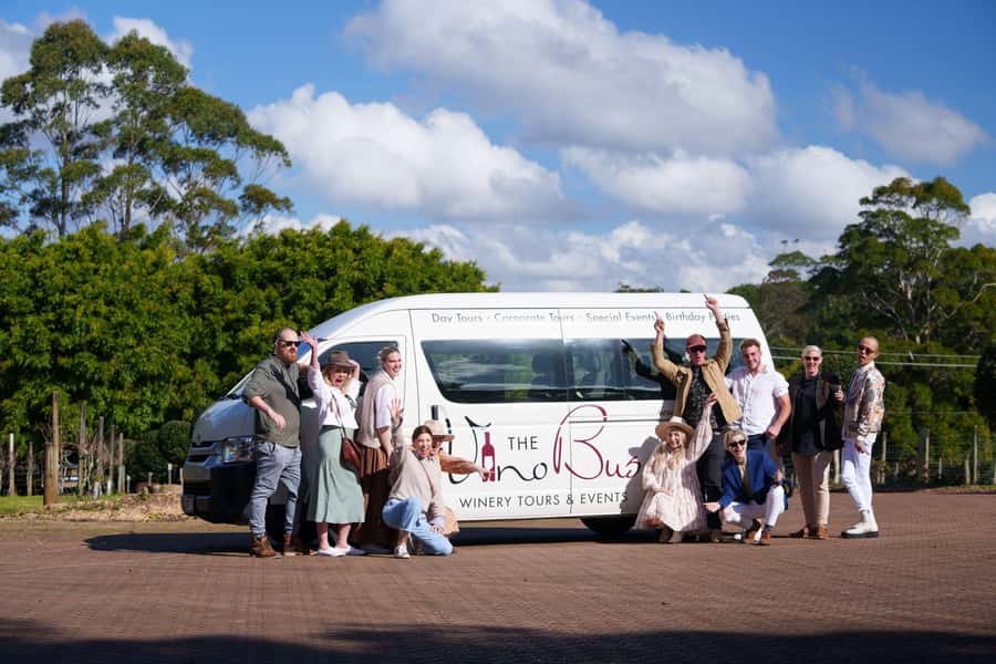 Brisbane: Tamborine Wine & Distillery Tour - First tasting stop: Tamborine Mountain wine