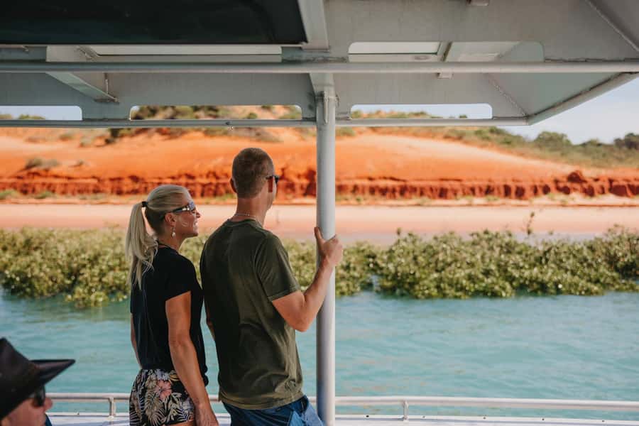 BROOME: SCENIC & PREHISTORIC CRUISE- Wine & Gourmet Platters - What the $138 price includes