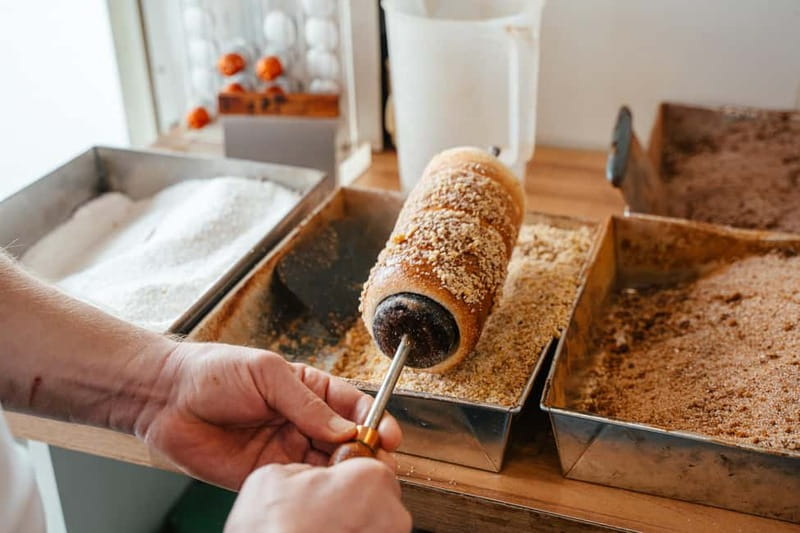 Budapest: Food Tour Market to Tavern: 14+ Tasters & Wines - A local bakery and the first sweet notes