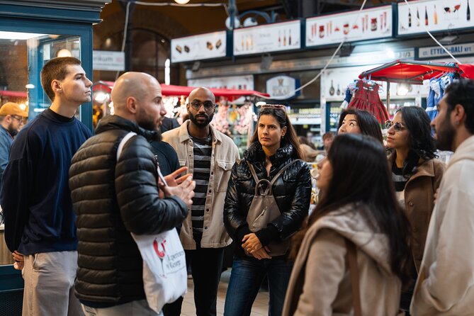 Budapest Food Tour: Wine, Foie Gras & 20+ Tastings - Váci Street, bullet holes, and chimney cake