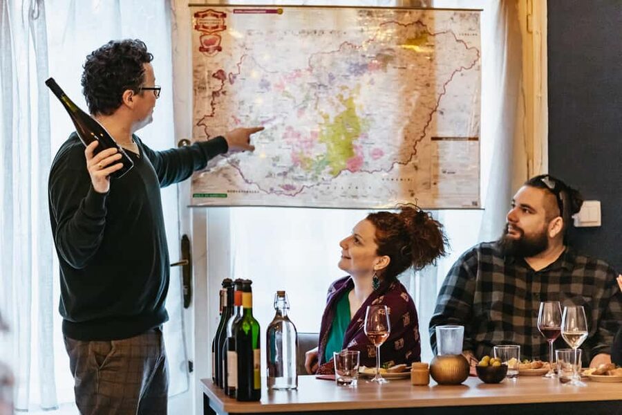 Budapest: Hungarian Wine Tasting with 8 Wines and Tapas - The value of $68 per person