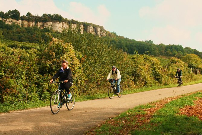Burgundy Bike Tour with Wine Tasting from Beaune - Château de La Rochepot and the first photo stop