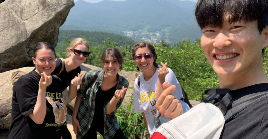 Busan: Hiking and Tasting Rice Wine in the Hidden Village - Descending to the mountain village