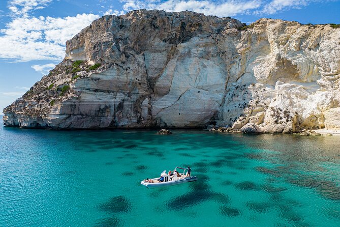 Cagliari Boat Tour by Maxi Rib - Wine and Snorkeling - Cala Fighera, the highlight for snorkelers