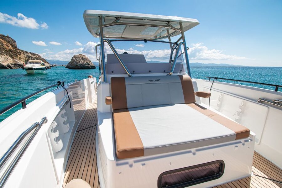 Cagliari: Luxury Motorboat Tour with 3 Swim Stops & Wine - Leaving Marina Piccola for the Devil’s Saddle