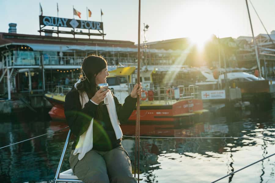 Cape Town: Sunset Champagne Cruise and 3-Course Dinner - Setting out from the V&A Waterfront