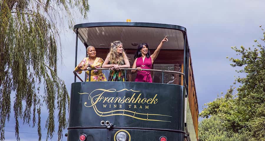 Cape Town: Wine Tram & Winelands Tour with Tastings & Pickup - Franschhoek brings in the tram