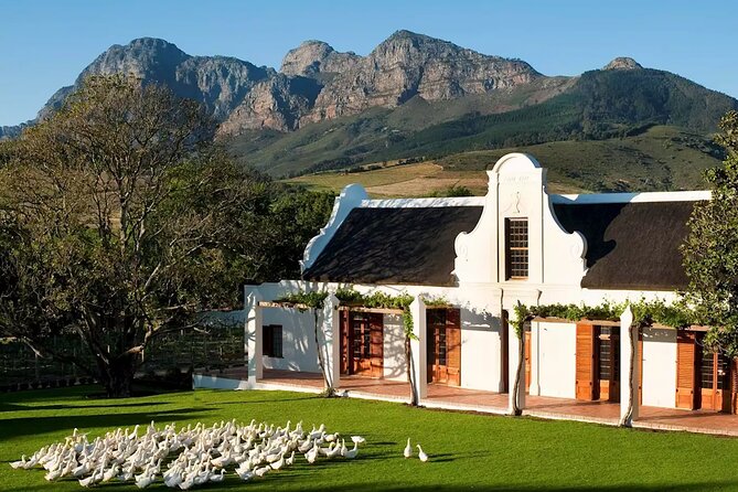 Cape Winelands Explore Full Day Tour with Private Transfer - Plaisir de Merle and its 1823 tasting room