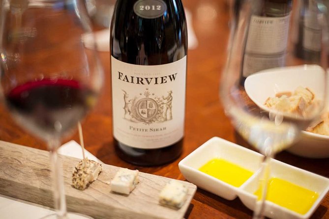 Cape Winelands Private Tour to Stellenbosch and Franschhoek - Marianne Wine Estate and biltong with six wines