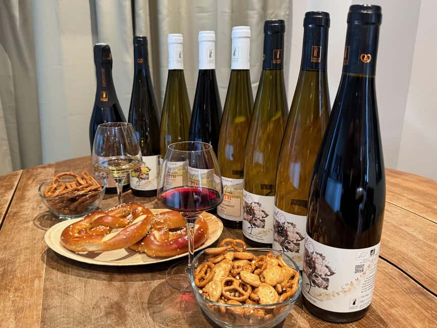 Cellar visit and Alsace wine tasting with a feminine touch - Is one hour enough?