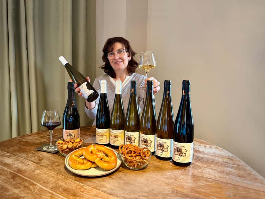 Cellar visit and Alsace wine tasting with a feminine touch - Language, access, and booking flexibility