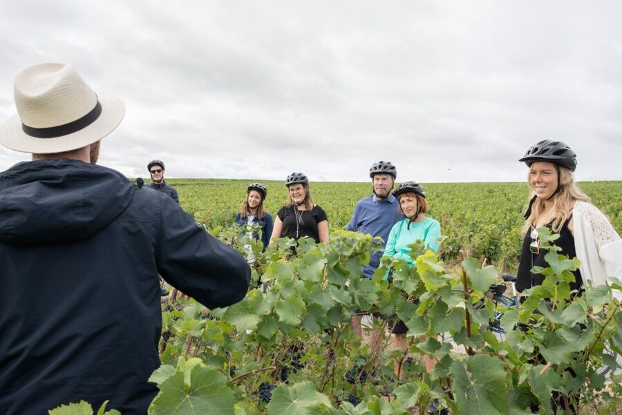 Champagne: E-Bike Champagne Day Tour with Tastings and Lunch - Hautvillers and the church of Dom Pérignon