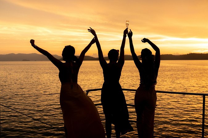 Champagne Sunset Sail from Margaritaville - Seating, space, and comfort on board