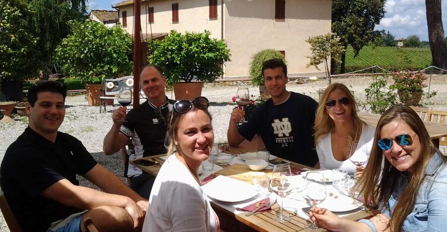 Chianti: 4 Wines +1 Oil Guided Tasting & Tour - Arriving at Terre di Perseto in Chianti