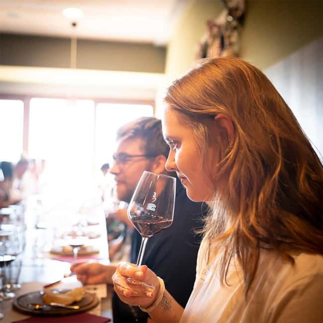 Chianti Grand Tasting: Wines, Oils & Balsamics in the Cellar - Four red wines, from Chianti to Super Tuscan style